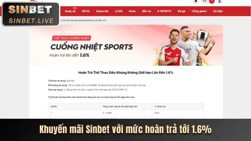 Giao diện ứng dụng i5bet trên iOS